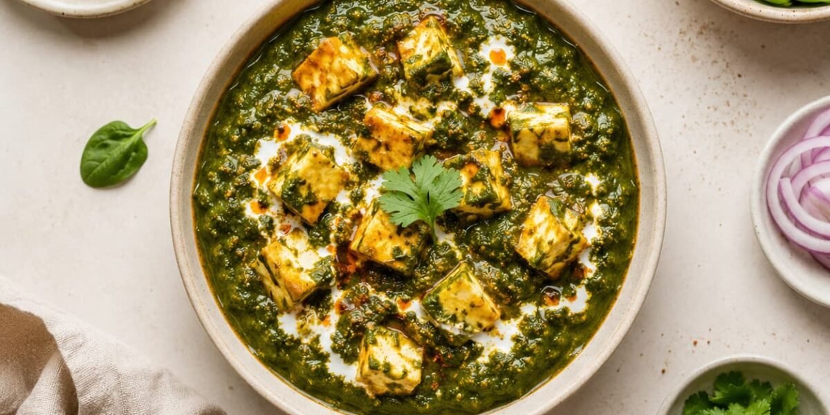 Palak Paneer (Healthy)