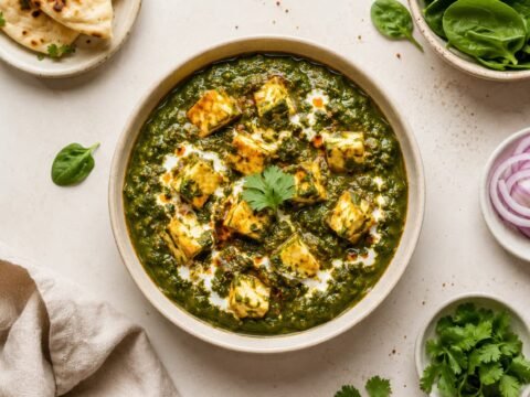 Palak Paneer (Healthy)