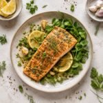 Baked Salmon with Herbs