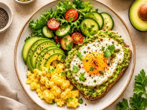 Avocado Toast with Eggs